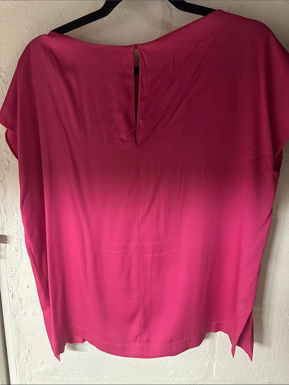 Vince Fuchsia Boatneck Blouse - Picture 3 of 3